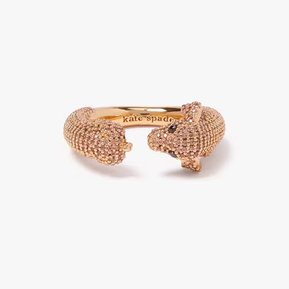 Kate Spade Hot Dog Pavé Ring - Picture 3 of 5